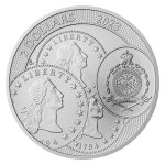 Stříbrná uncová investiční mince Tolar - Česká republika 2023 stand – obrázek 3