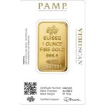 Zlatý investiční slitek PAMP Fortuna 31,1 g (1 Oz)