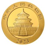Zlatá investiční mince China Panda (Čínská panda) 3 g - obrázek 2