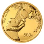 Zlatá investiční mince Panda (Čínská panda) 30 g - obrázek 1