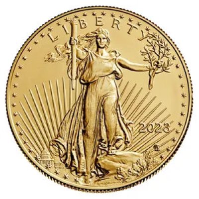 Zlatá investiční mince American Eagle (Americký orel) 31,1 g - obrázek 1