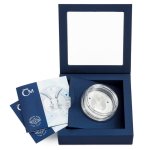 Stříbrná mince Crystal Coin - Rok zajíce proof – obrázek 6