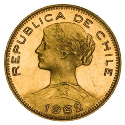 Zlatá mince Chile Liberty 100 Pesos 18,30 g - obrázek 1