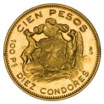Zlatá mince Chile Liberty 100 Pesos 18,30 g - obrázek 2