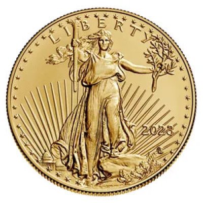 Zlatá investiční mince American Eagle (Americký orel) 15,55 g (1/2 Oz) - obrázek 1