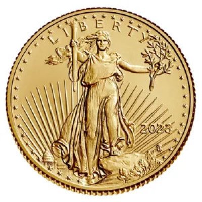 Zlatá investiční mince Gold American Eagle (Americký orel) 3,11 g (1/10 Oz) - obrázek 1