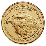 Zlatá investiční mince Gold American Eagle (Americký orel) 3,11 g (1/10 Oz) - obrázek 2