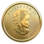 Zlatá investiční mince Maple Leaf 3,11 g – obrázek 2