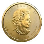 Zlatá investiční mince Maple Leaf 15,55 g – obrázek 2