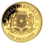 Zlatá investiční mince Africká divočina Somálský leopard 31,1 g (1 Oz) - obrázek 2