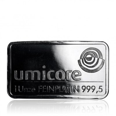 Platinový investiční slitek 1 Oz - obrázek 1