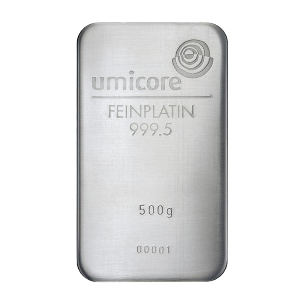 Platinový investiční slitek 500 g - obrázek 1