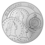 Stříbrná dvacetiuncová investiční mince Tolar - Česká republika 2023 stand 622.0 g - obrázek 3