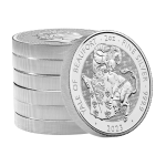 Stříbrná investiční mince The Royal Tudor Beast "Yale of Beaufort" 2023 – obrázek 3