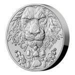 Stříbrná dvouuncová investiční mince Český lev 2023 stand číslovaný – obrázek 2