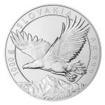 Stříbrná kilogramová investiční mince Orel 2023 stand – obrázek 1