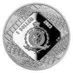 Stříbrná mince Obrněná technika - KV-1 proof – obrázek 3