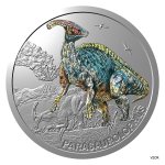 Stříbrná série Pravěký svět - Parasaurolophus proof – obrázek 2