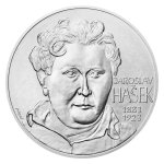 Stříbrná kilogramová mince Jaroslav Hašek – obrázek 2
