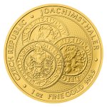 Zlatá uncová investiční mince Tolar - Česká republika 2023 stand 31,1 g - obrázek 2