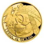 Sada dvou zlatých mincí Svatovítský poklad  - Relikvie sv. Václava – obrázek 2
