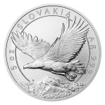 Stříbrná pětiuncová investiční mince Orel 2023 stand – obrázek 1