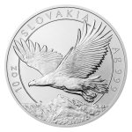 Stříbrná desetiuncová investiční mince Orel 2023 stand – obrázek 1