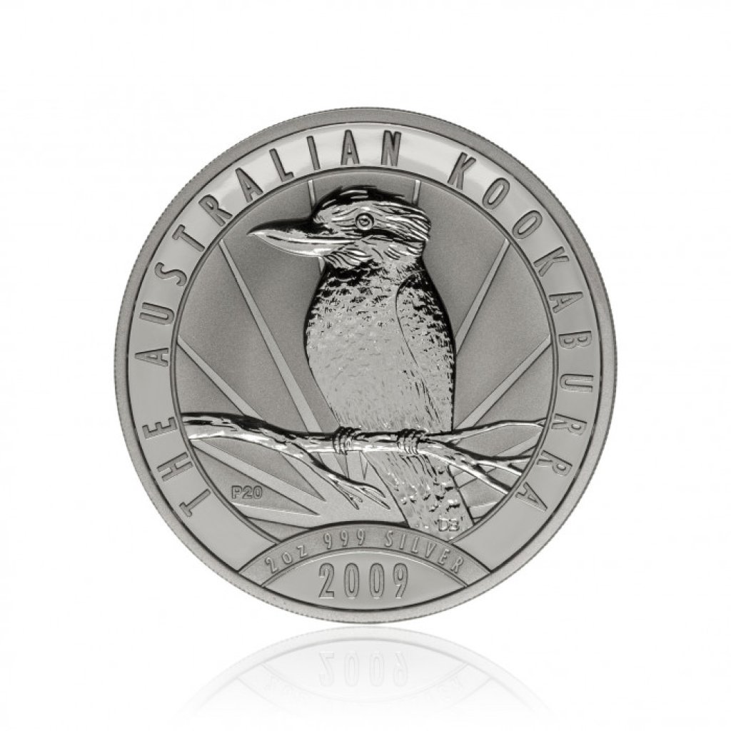 Stříbrná mince 2 Oz Kookaburra