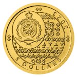 Zlatá 1/25oz investiční mince Orel 2023 stand číslovaný 1,24 g - obrázek 3