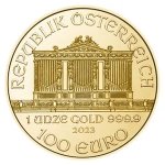 Zlatá investiční mince Wiener Philharmoniker různé ročníky 31,1 g (1 Oz) - obrázek 2