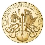 Zlatá investiční mince Wiener Philharmoniker různé ročníky 31,1 g (1 Oz) - obrázek 1
