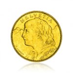 Zlatá mince Vreneli 10 SFRS 2,905 g - obrázek 3