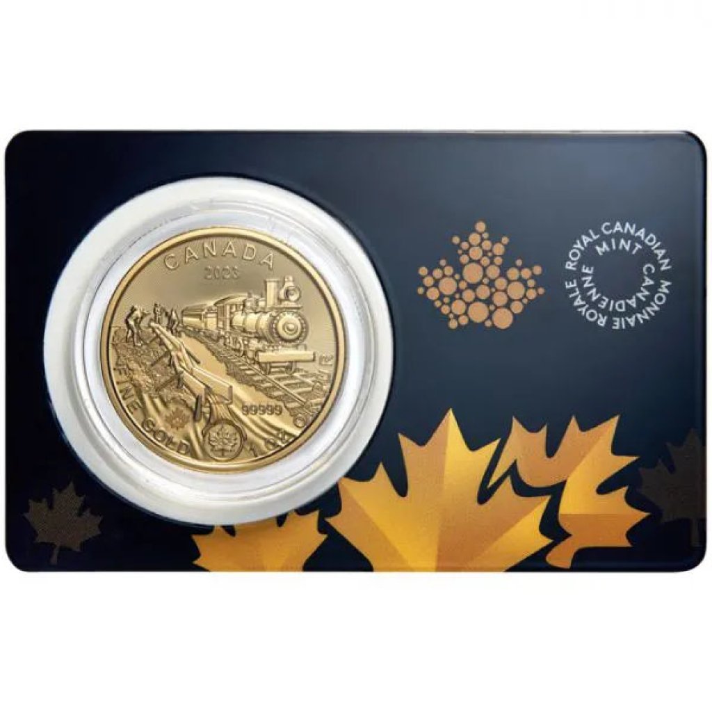 Zlatá investiční mince Klondike Zlatá horečka - Passsage for Gold 2023 – obrázek 1