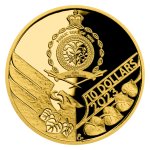 Zlatá 1/4oz investiční mince Český lev 2023 proof – obrázek 3