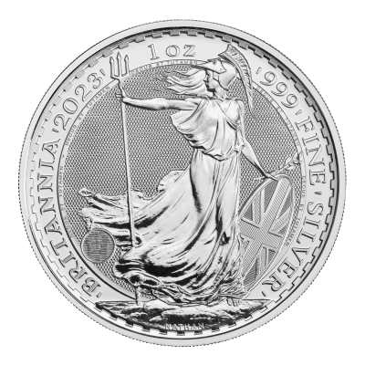 Stříbrná investiční mince Britannia Coronation of His Majesty KCIII 2023 31,1 g - obrázek 1