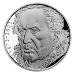 Stříbrná mince 200 Kč 2023 Max Švabinský proof – obrázek 2