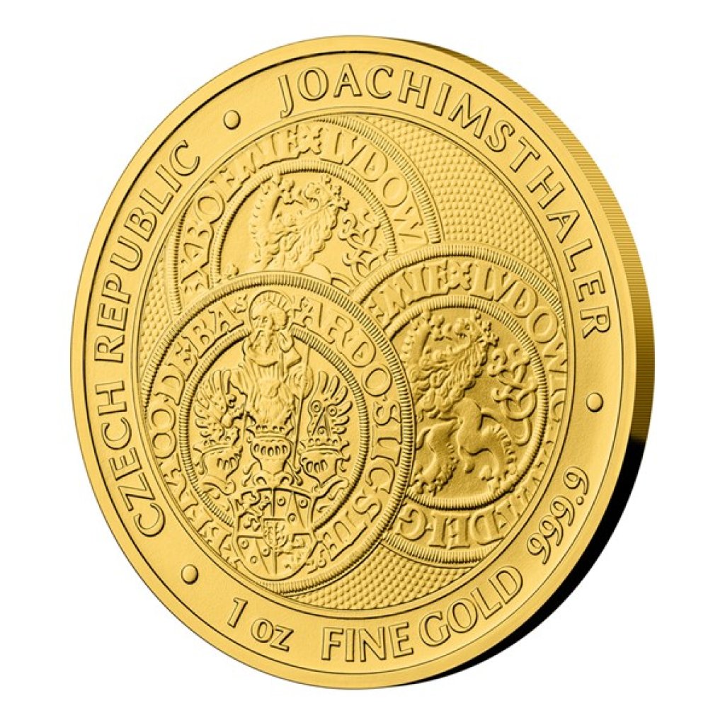 Zlatá uncová investiční mince Tolar 2022 stand 31,1 g (1 Oz) + dárek mince ČNB_1