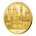 Zlatá mince 5000 Kč 2023 Hradec Králové proof 15,55 g - obrázek 1