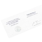Stříbrná uncová investiční mince Český lev 2023 s hologramem proof – obrázek 7