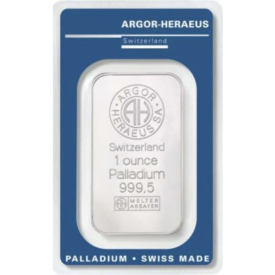 Paládiový investiční slitek Argor-Hraeus 31,1 g  – obrázek 1