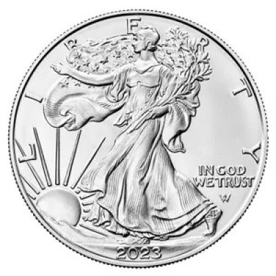 Stříbrná investiční mince American Eagle 31,10 gramů (1 Oz) – obrázek 1