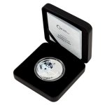 Stříbrná mince Psí plemena - Sibiřský husky proof – obrázek 5