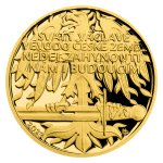 Zlatý 1-dukát sv. Václava se zlatým certifikátem 2023 proof 3,44 g - obrázek 3