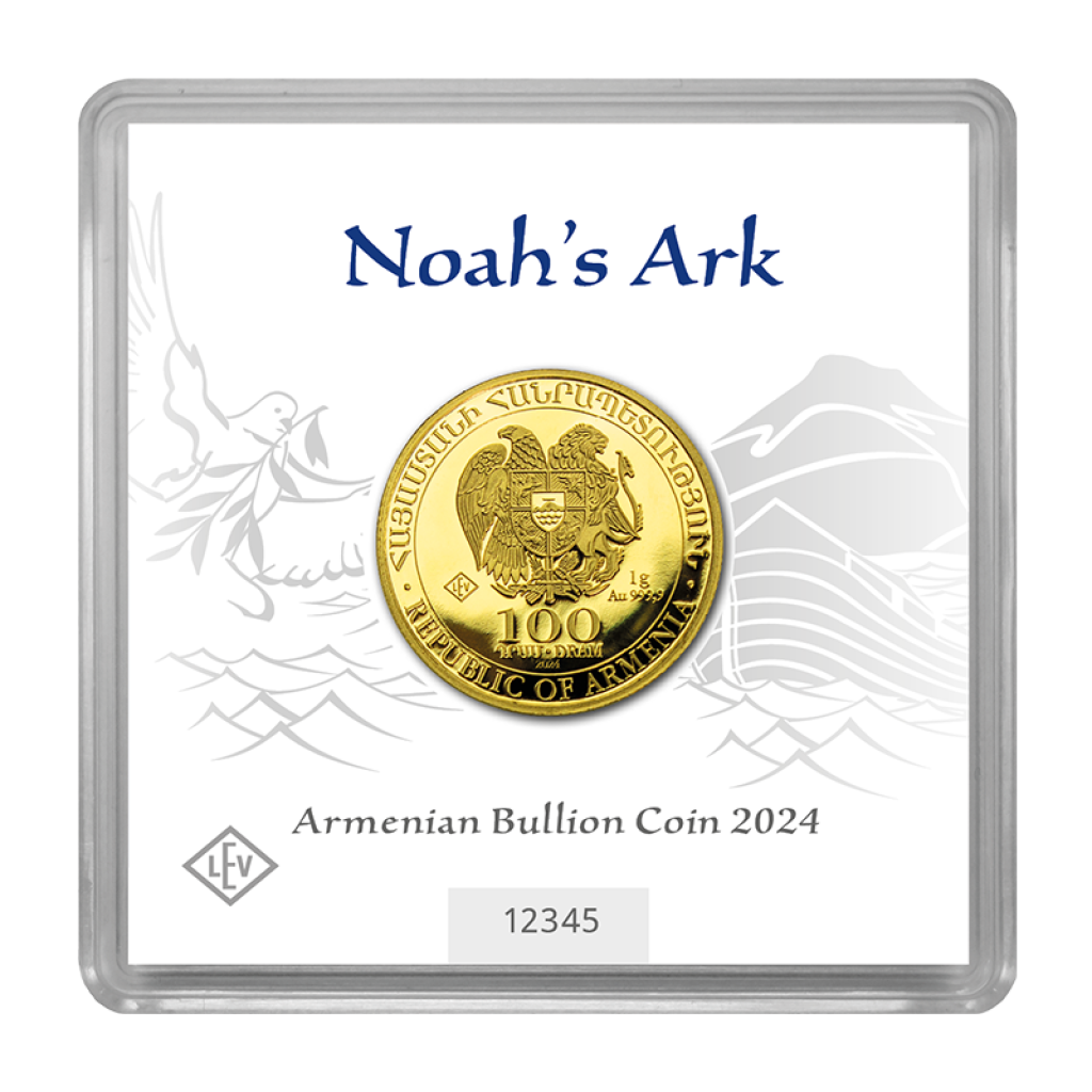 Zlatá investiční mince Archa Noemova 2024 – obrázek 1