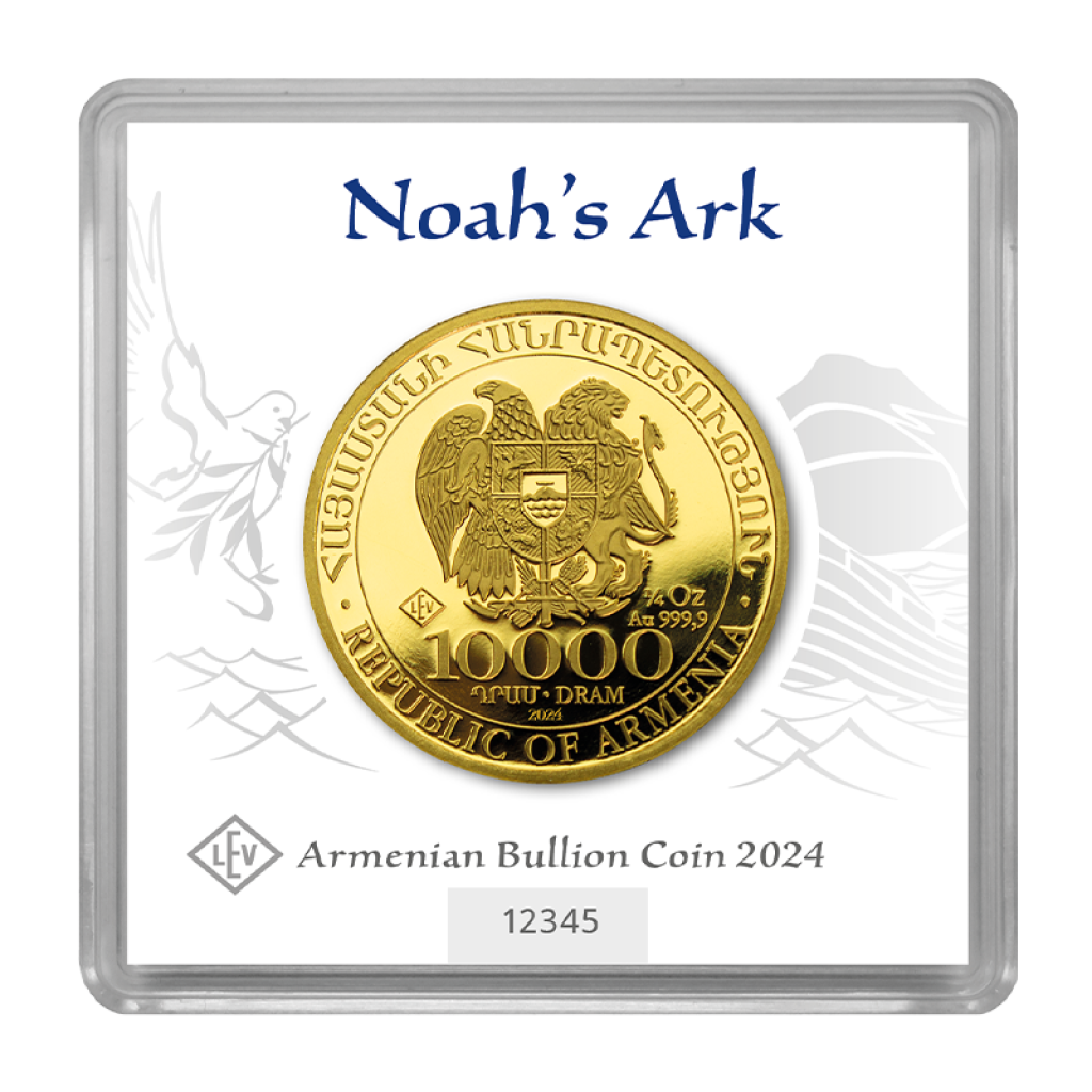 Zlatá investiční mince Archa Noemova – obrázek 1