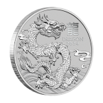 Platinová investiční mince Australská Lunární Série III. 2024 Drak – obrázek 2