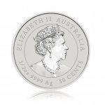 Stříbrná investiční mince Australská Lunární Série III. 2022 Tygr 15,55 g - obrázek 2