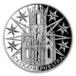 Stříbrná mince 200 Kč 2023 Jan Blažej Santini-Aichel proof 13 g - obrázek 3