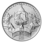 Stříbrná mince 200 Kč 2023 Jan Blažej Santini-Aichel stand 13 g - obrázek 2