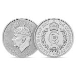 Stříbrná investiční mince Coronation of His Majesty KCIII 2023 31,1 g (1 Oz)